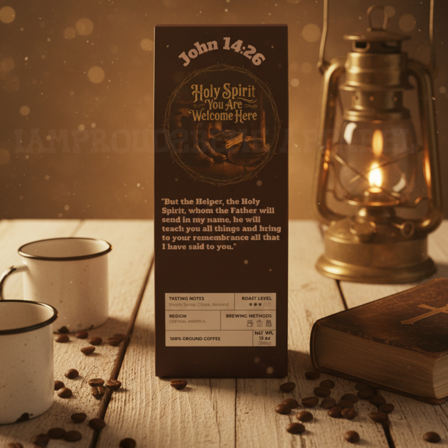 meet Me At The Well -Holy Spirit Medium Roast Ground Coffee|Iamproud2bme Apparel|Woman At The Well Unleashed Collection