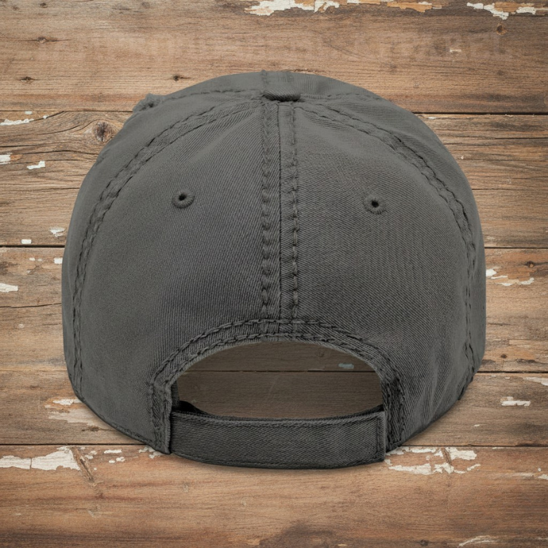 Seen. Called. Unleashed. Sunflower Embroidered Distressed Cap|Iamproud2beme Apparel|Woman At The Well Unleashed