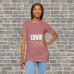 LOVIN' MYSELF  (Short Sleeve Jersey Tee)