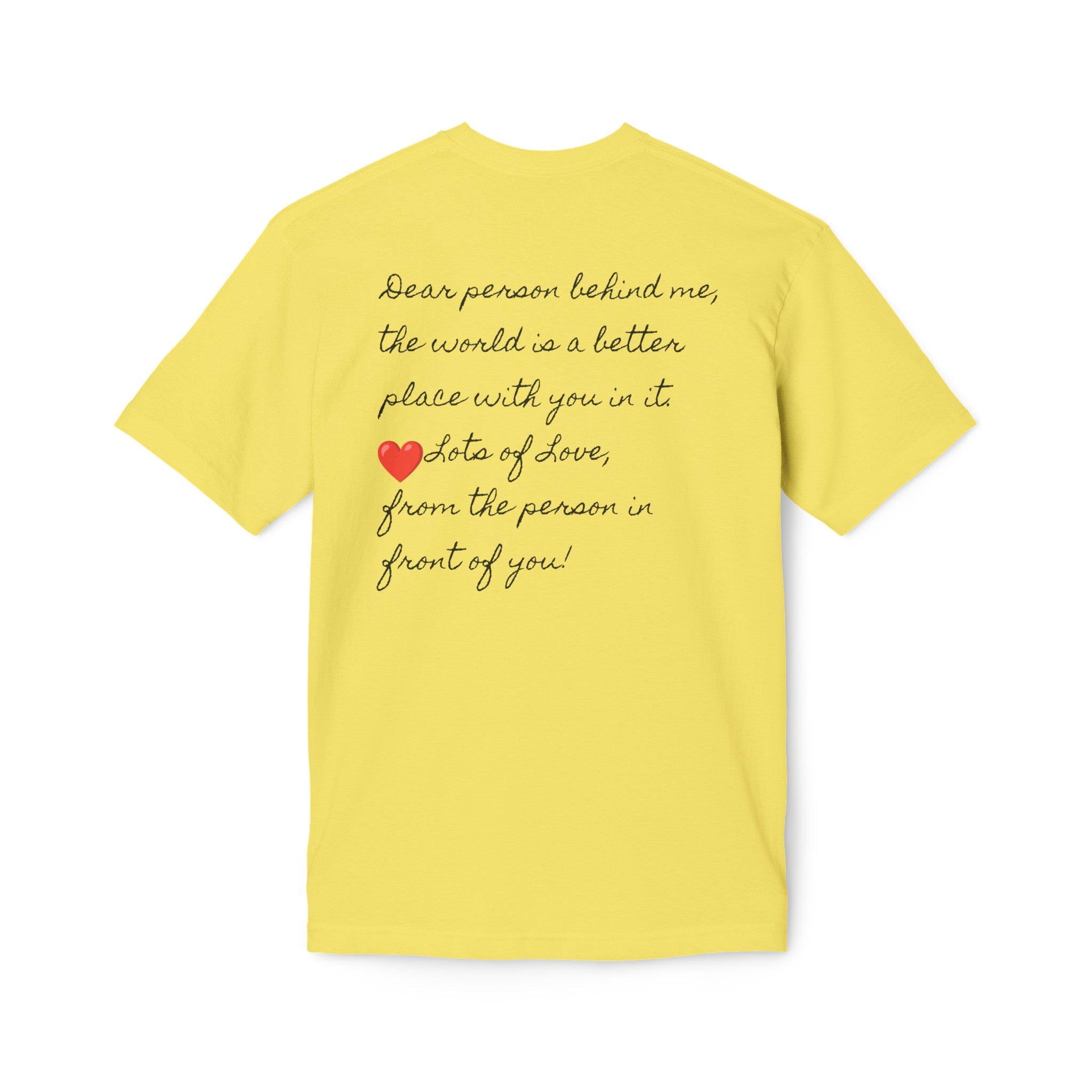 YOU ARE ENOUGH GO GIRL GO PERSON IN FRONT OF YOU (Midweight T-shirt)