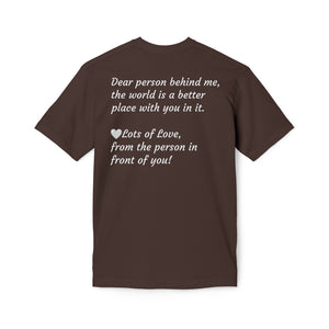 YOU ARE ENOUGH GO GIRL GO PERSON IN FRONT OF YOU (Midweight T-shirt)