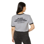 TROLLS LOVE THEM MORE (Unisex Cotton Ringer T-Shirt) white/blk