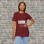 LOVIN' MYSELF  (Short Sleeve Jersey Tee)