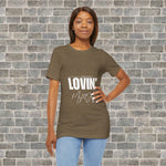 LOVIN' MYSELF  (Short Sleeve Jersey Tee)