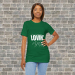 LOVIN' MYSELF  (Short Sleeve Jersey Tee)