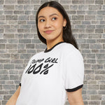TRUMP GIRL 100% (Cotton Ringer T-Shirt)