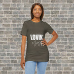 LOVIN' MYSELF  (Short Sleeve Jersey Tee)