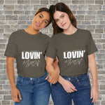 LOVIN' MYSELF  (Short Sleeve Jersey Tee)
