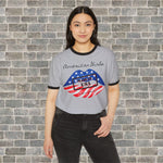 AMERICAN GIRLS BOYS DON'T TRUST 'EM (Cotton Ringer T-Shirt)