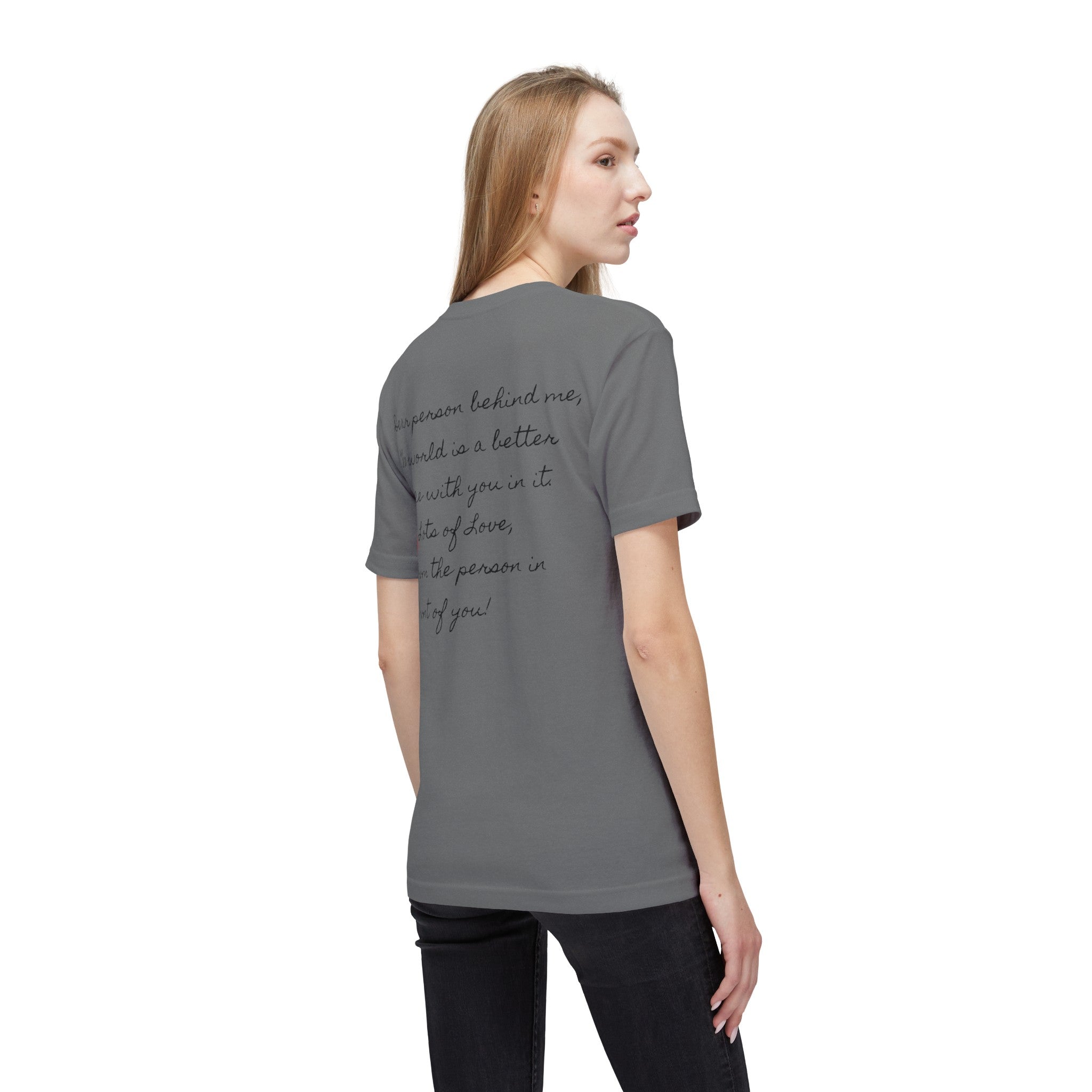 YOU ARE ENOUGH GO GIRL GO PERSON IN FRONT OF YOU (Midweight T-shirt)