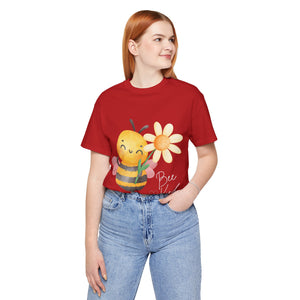 BEE KIND YOU ARE ENOUGH-PERSON BEHIND ME (Womens Short Sleeve Jersey Tee)
