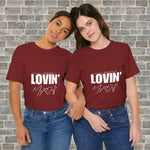 LOVIN' MYSELF  (Short Sleeve Jersey Tee)