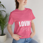 LOVIN' MYSELF  (Short Sleeve Jersey Tee)