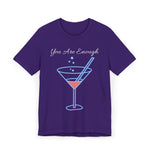YOU ARE ENOUGH-PERSON BEHIND ME (Womens Short Sleeve Jersey Tee)
