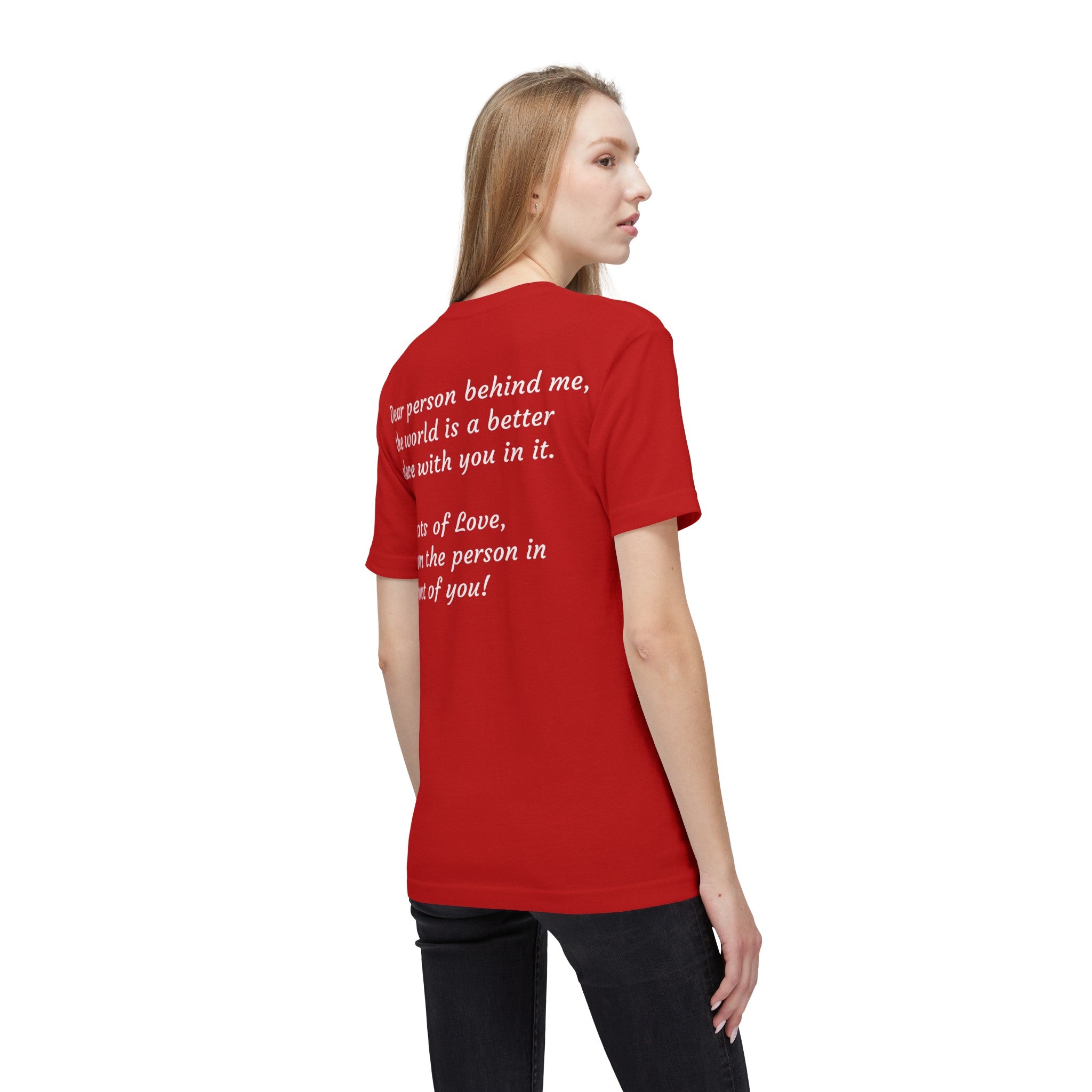 YOU ARE ENOUGH GO GIRL GO PERSON IN FRONT OF YOU (Midweight T-shirt)