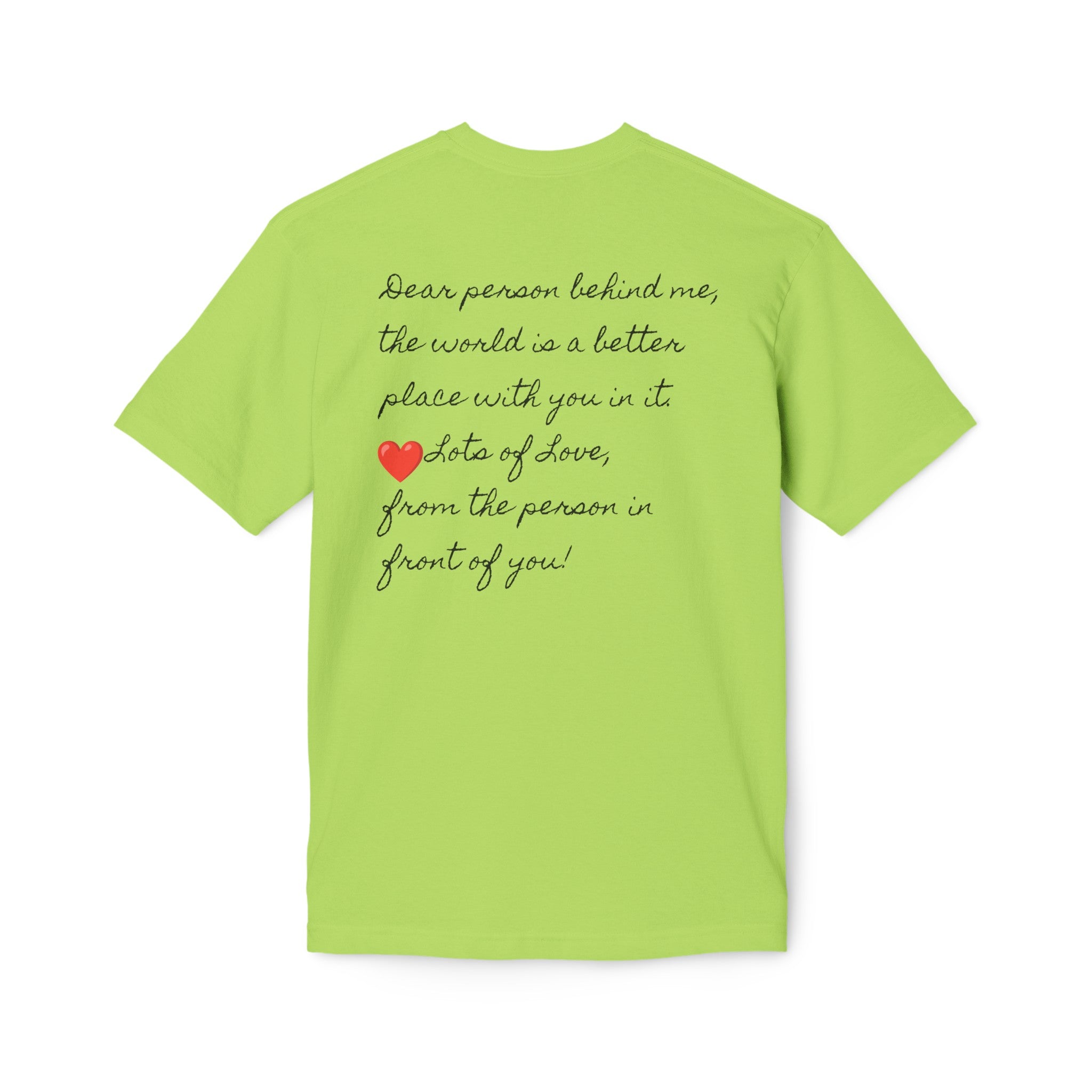 YOU ARE ENOUGH GO GIRL GO PERSON IN FRONT OF YOU (Midweight T-shirt)