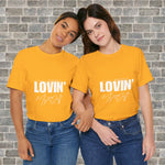 LOVIN' MYSELF  (Short Sleeve Jersey Tee)