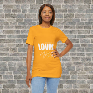 LOVIN' MYSELF  (Short Sleeve Jersey Tee)