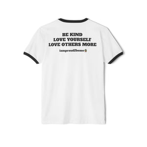TROLLS LOVE THEM MORE (Unisex Cotton Ringer T-Shirt) white/blk