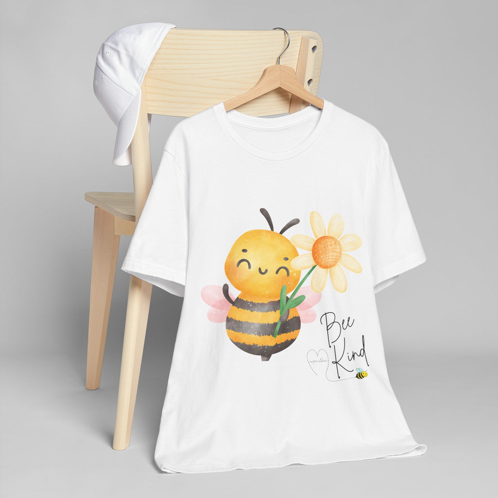 BEE KIND YOU ARE ENOUGH-PERSON BEHIND ME (Womens Short Sleeve Jersey Tee)