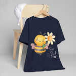 BEE KIND YOU ARE ENOUGH-PERSON BEHIND ME (Womens Short Sleeve Jersey Tee)