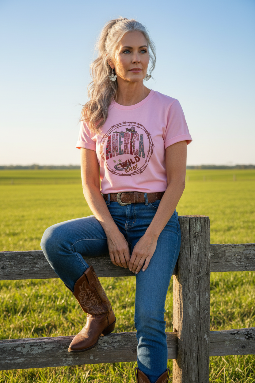Gildan Froot of the Loom Women's T-Shirt - pink