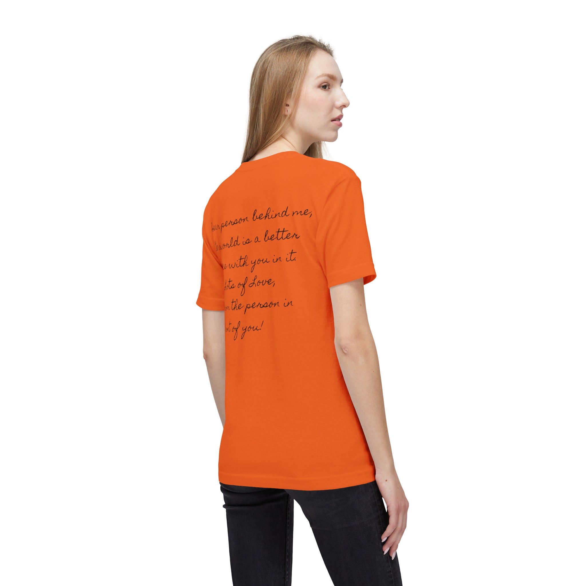 YOU ARE ENOUGH GO GIRL GO PERSON IN FRONT OF YOU (Midweight T-shirt)