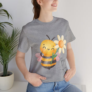 BEE KIND YOU ARE ENOUGH-PERSON BEHIND ME (Womens Short Sleeve Jersey Tee)