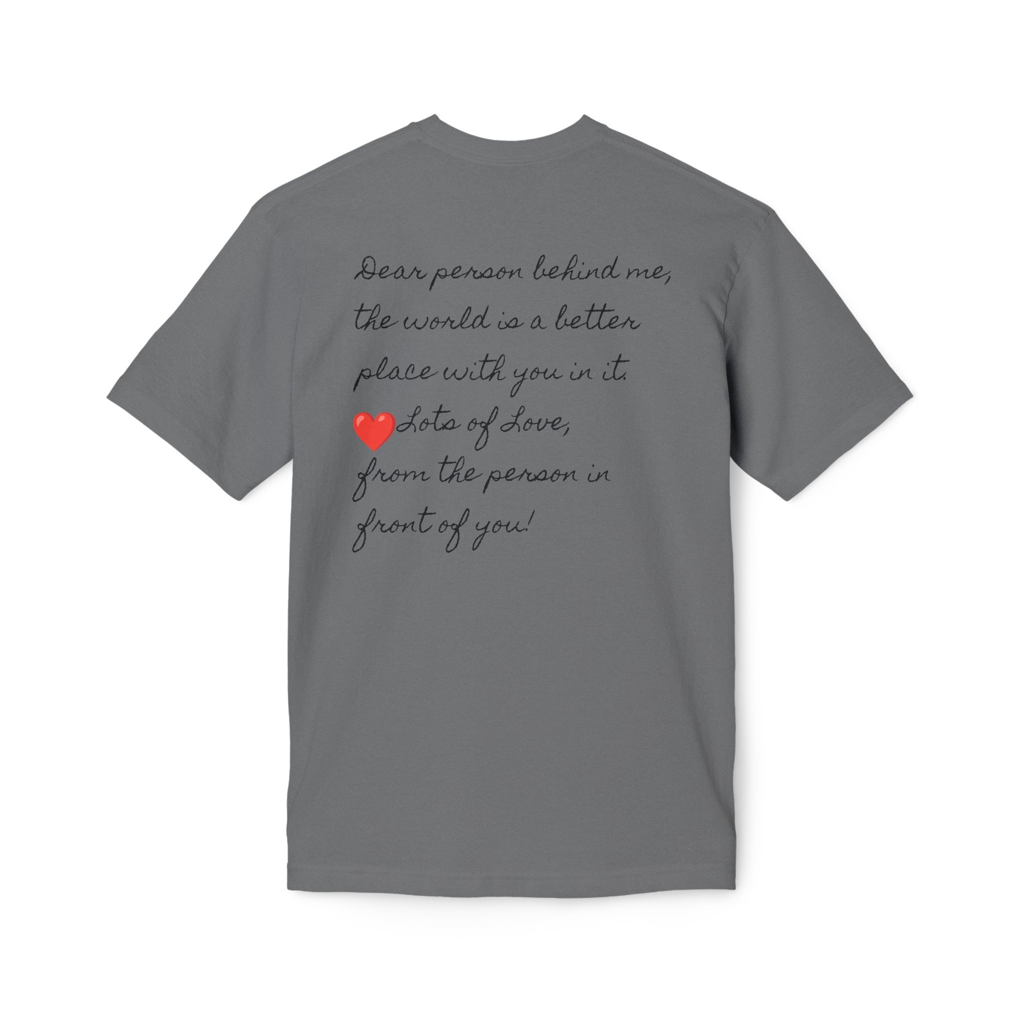 YOU ARE ENOUGH GO GIRL GO PERSON IN FRONT OF YOU (Midweight T-shirt)
