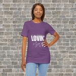 LOVIN' MYSELF  (Short Sleeve Jersey Tee)