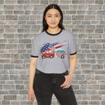 MAGA 2024 TRUMPS MY MAN (Cotton Ringer T-Shirt)