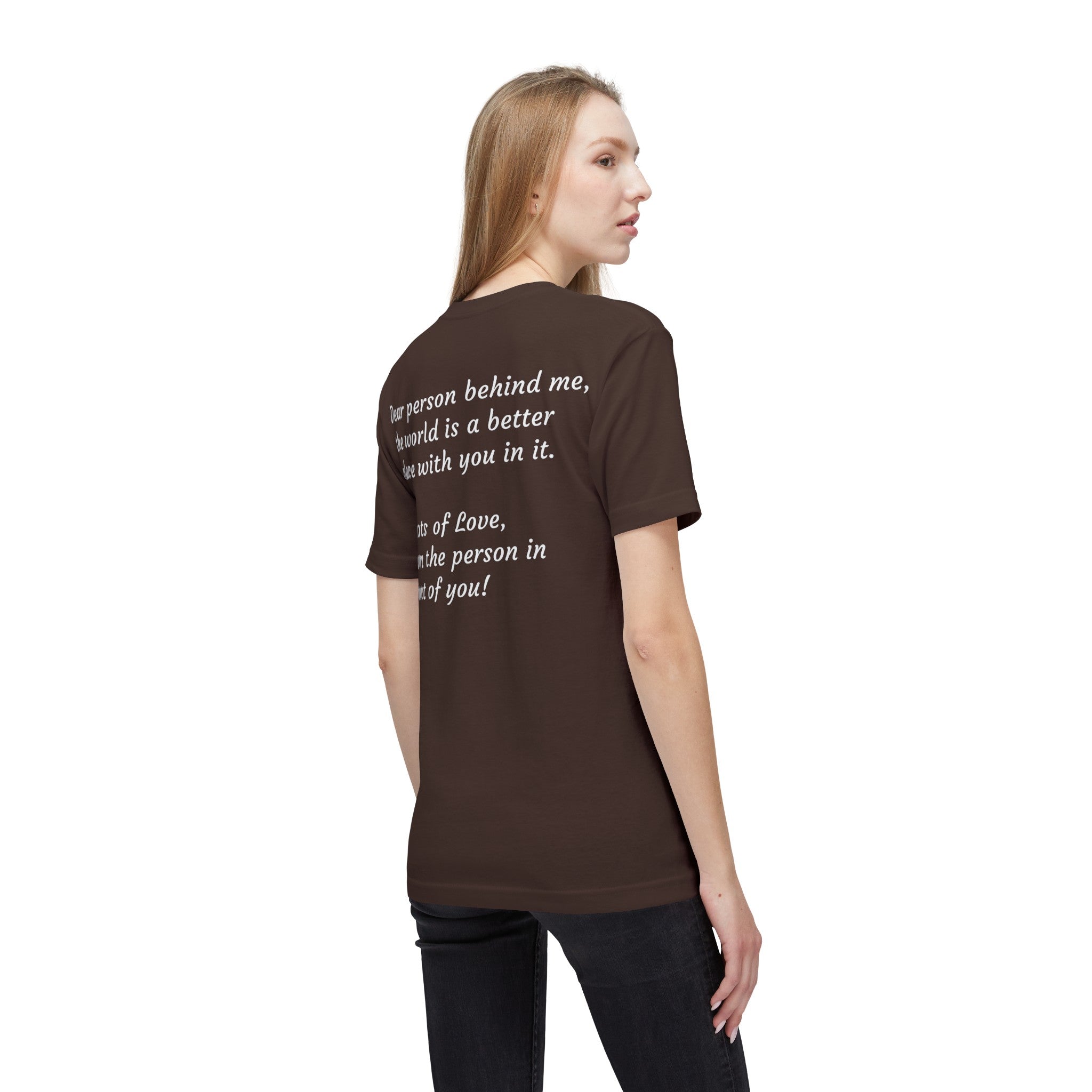 YOU ARE ENOUGH GO GIRL GO PERSON IN FRONT OF YOU (Midweight T-shirt)