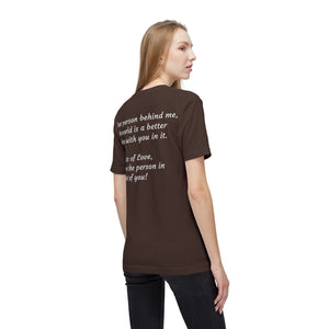 YOU ARE ENOUGH GO GIRL GO PERSON IN FRONT OF YOU (Midweight T-shirt)