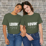 LOVIN' MYSELF  (Short Sleeve Jersey Tee)