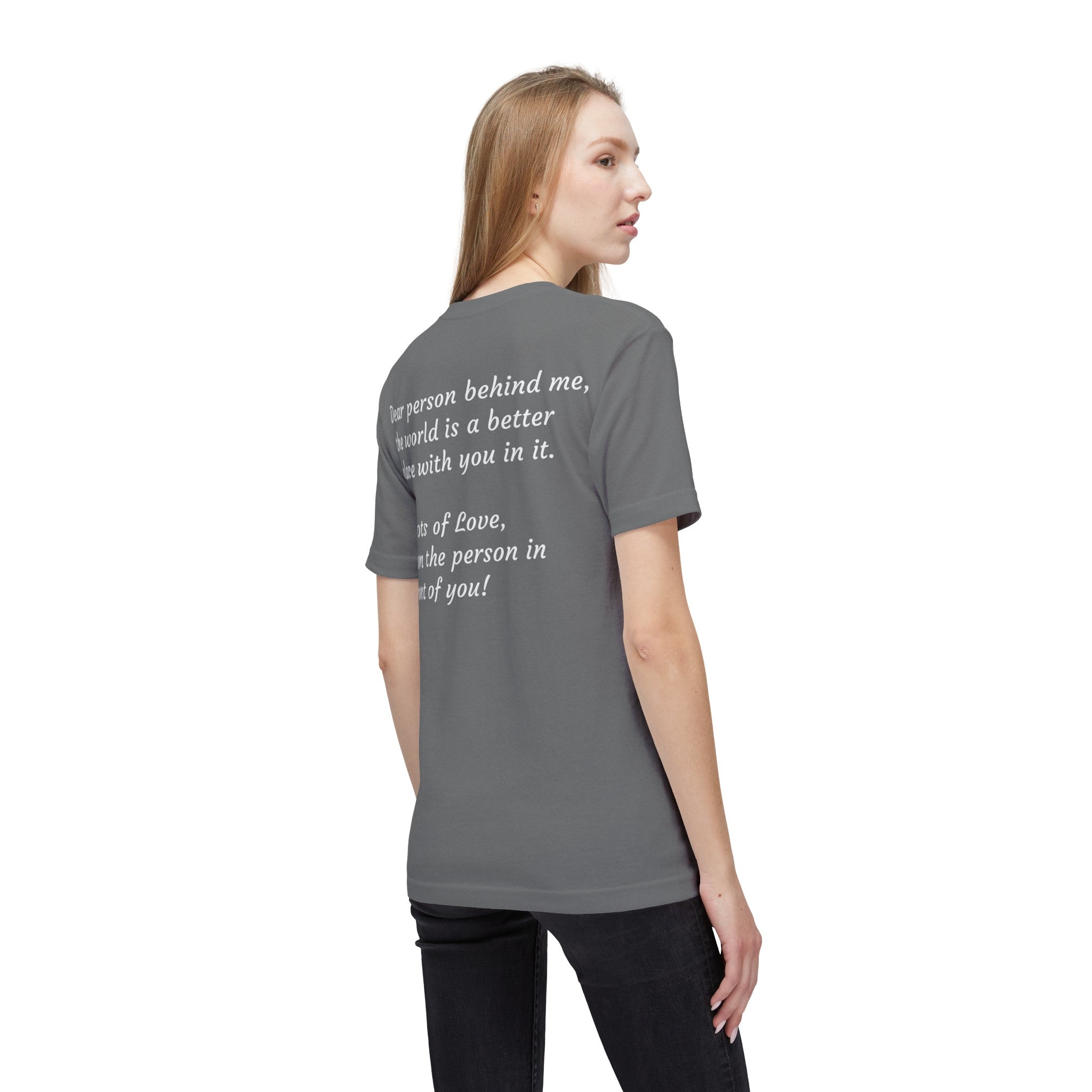 YOU ARE ENOUGH GO GIRL GO PERSON IN FRONT OF YOU (Midweight T-shirt)