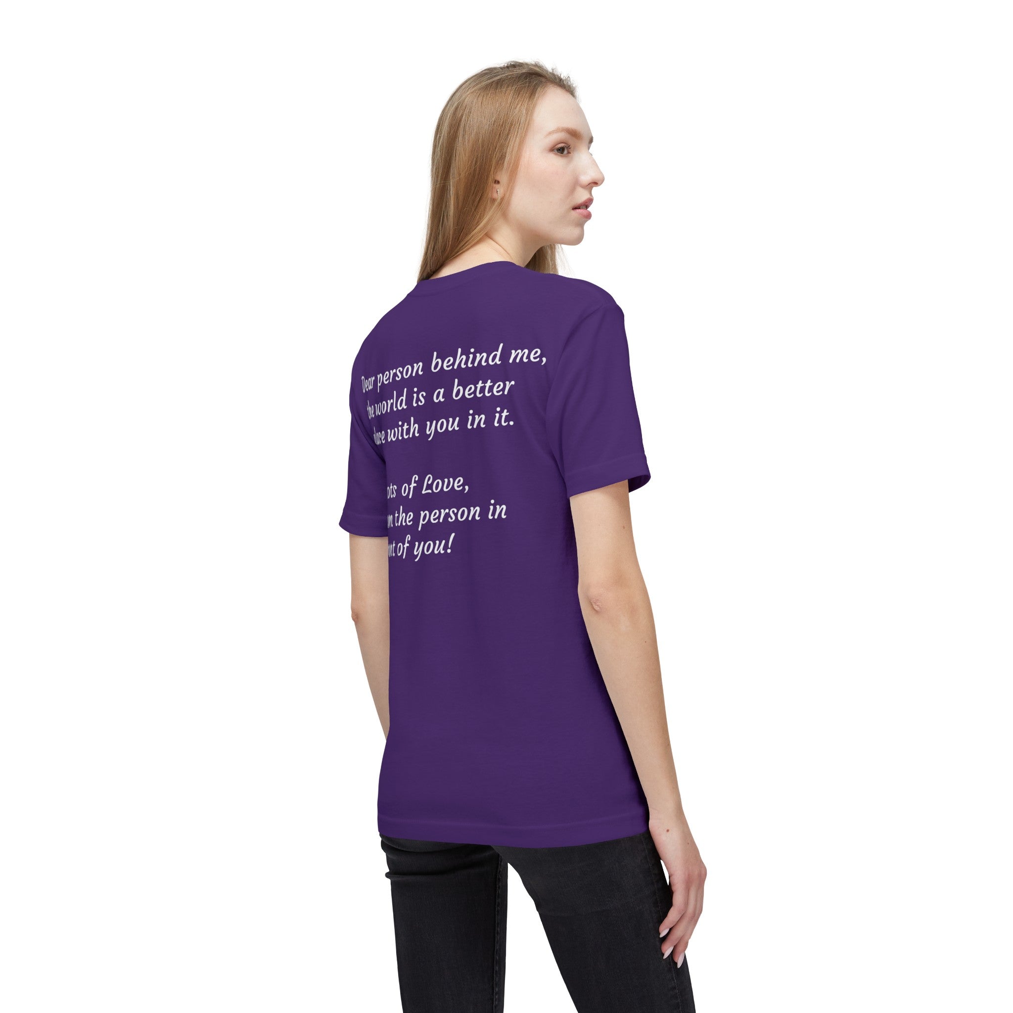 YOU ARE ENOUGH GO GIRL GO PERSON IN FRONT OF YOU (Midweight T-shirt)