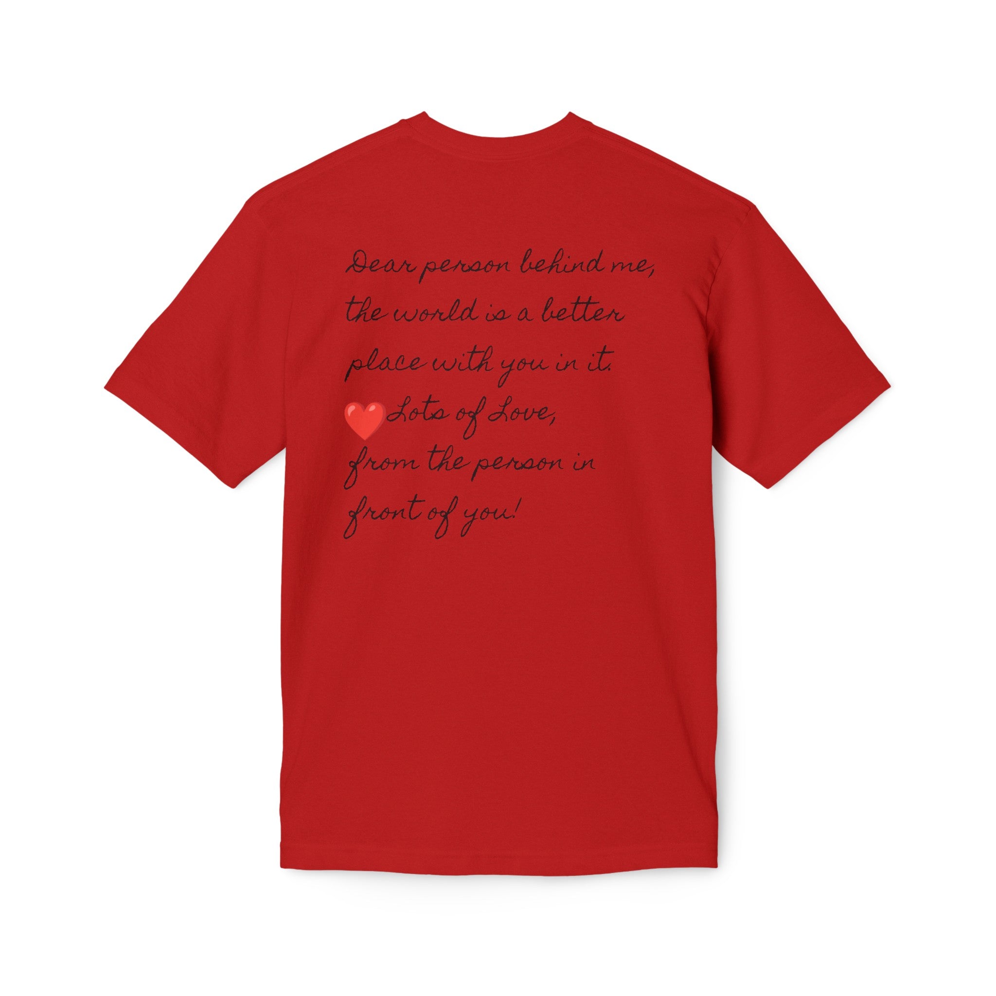 YOU ARE ENOUGH GO GIRL GO PERSON IN FRONT OF YOU (Midweight T-shirt)