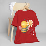 BEE KIND YOU ARE ENOUGH-PERSON BEHIND ME (Womens Short Sleeve Jersey Tee)
