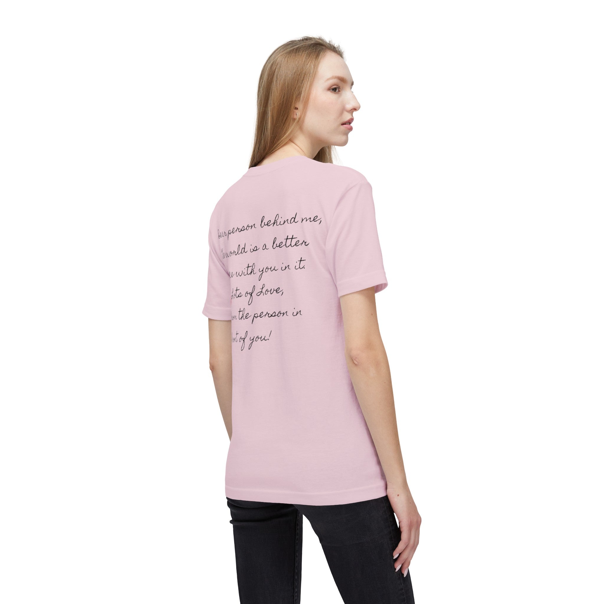 YOU ARE ENOUGH GO GIRL GO PERSON IN FRONT OF YOU (Midweight T-shirt)
