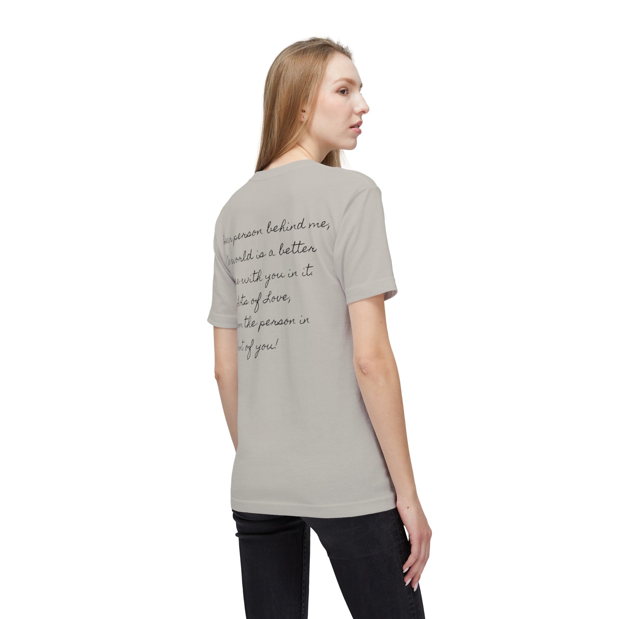 YOU ARE ENOUGH GO GIRL GO PERSON IN FRONT OF YOU (Midweight T-shirt)