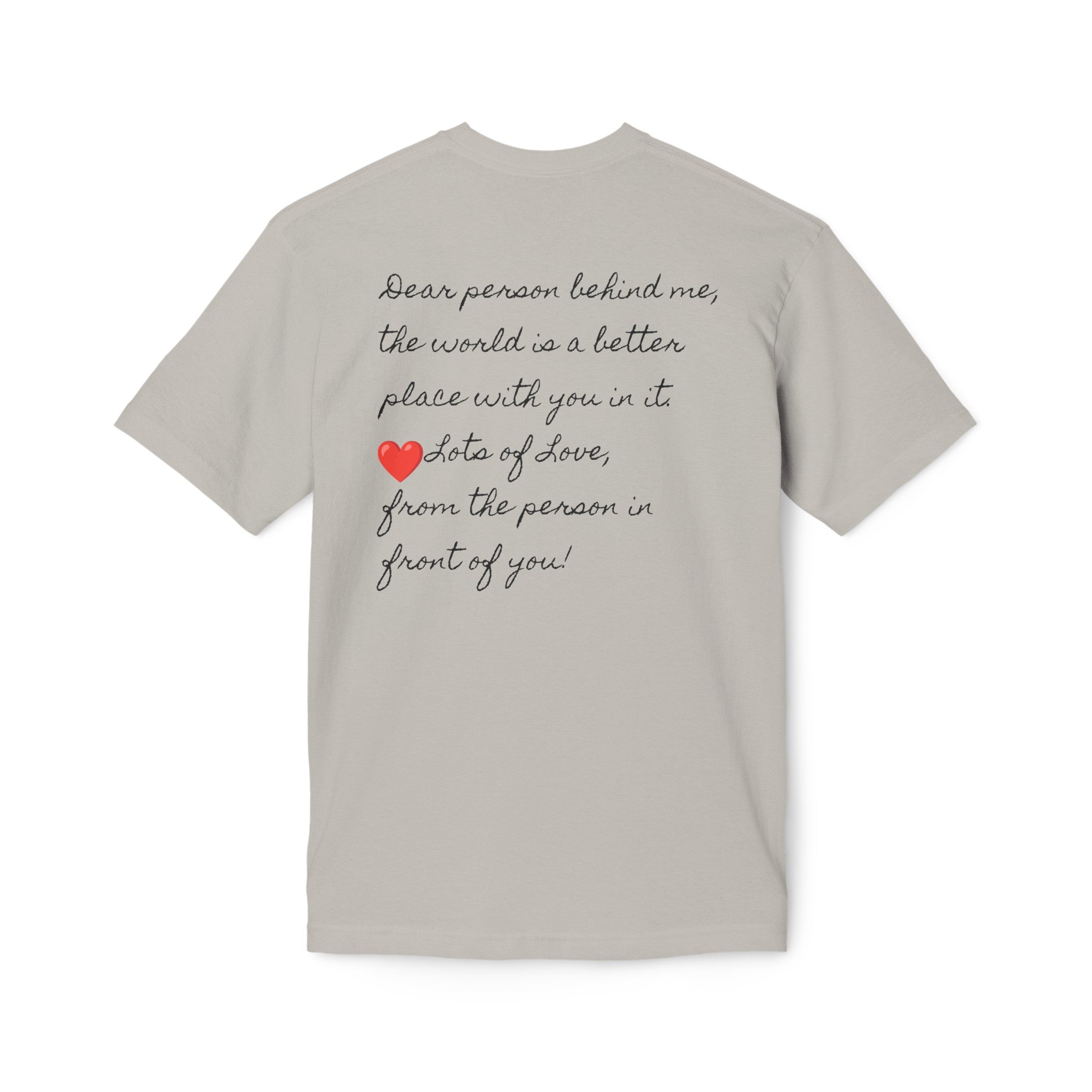 YOU ARE ENOUGH GO GIRL GO PERSON IN FRONT OF YOU (Midweight T-shirt)