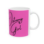 OSTOMY GIRL pink Ceramic Mug 11oz