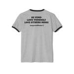 TROLLS LOVE THEM MORE (Unisex Cotton Ringer T-Shirt) white/blk