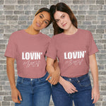 LOVIN' MYSELF  (Short Sleeve Jersey Tee)