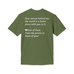 YOU ARE ENOUGH GO GIRL GO PERSON IN FRONT OF YOU (Midweight T-shirt)
