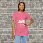 LOVIN' MYSELF  (Short Sleeve Jersey Tee)