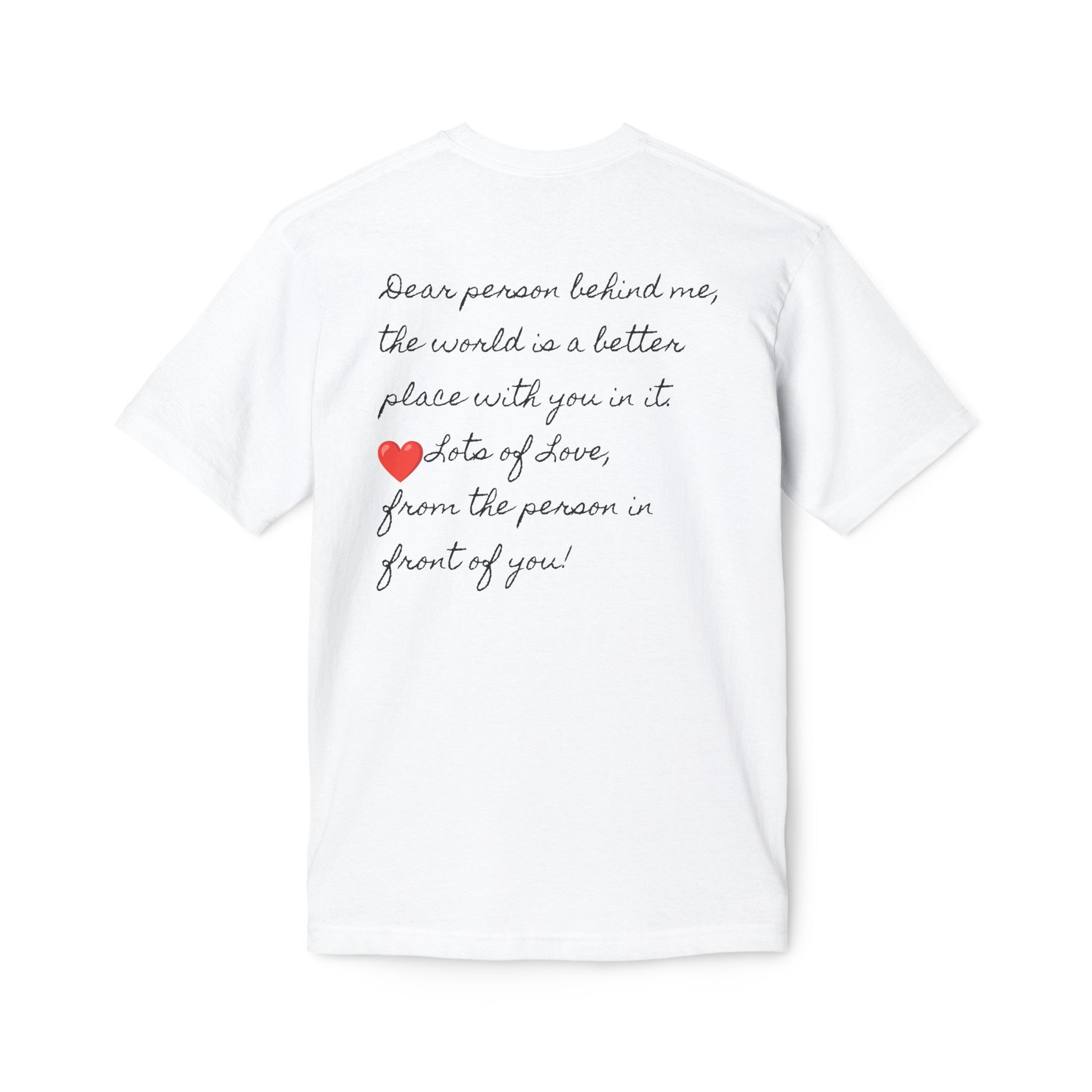 YOU ARE ENOUGH GO GIRL GO PERSON IN FRONT OF YOU (Midweight T-shirt)
