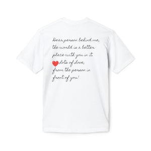 YOU ARE ENOUGH GO GIRL GO PERSON IN FRONT OF YOU (Midweight T-shirt)