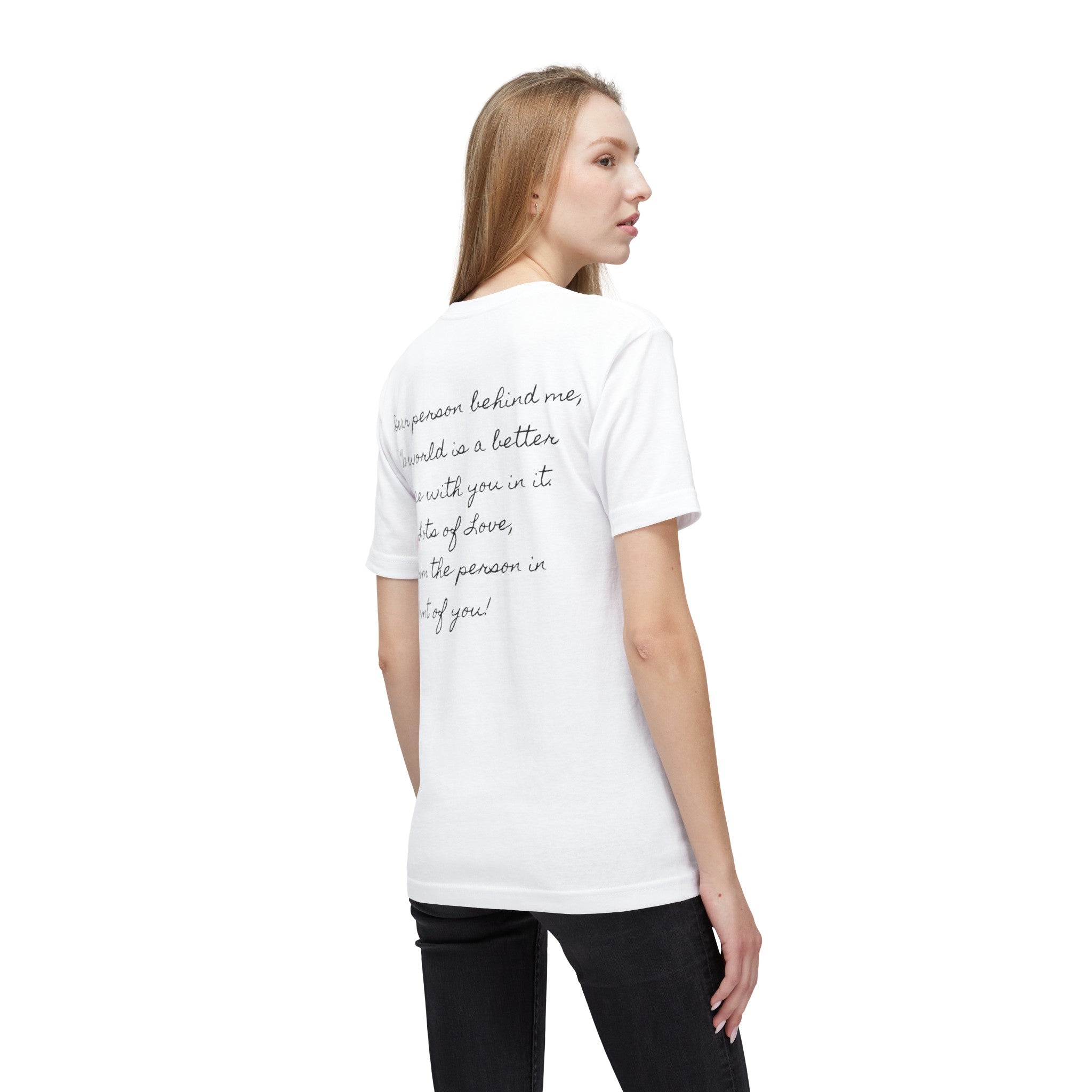 YOU ARE ENOUGH GO GIRL GO PERSON IN FRONT OF YOU (Midweight T-shirt)