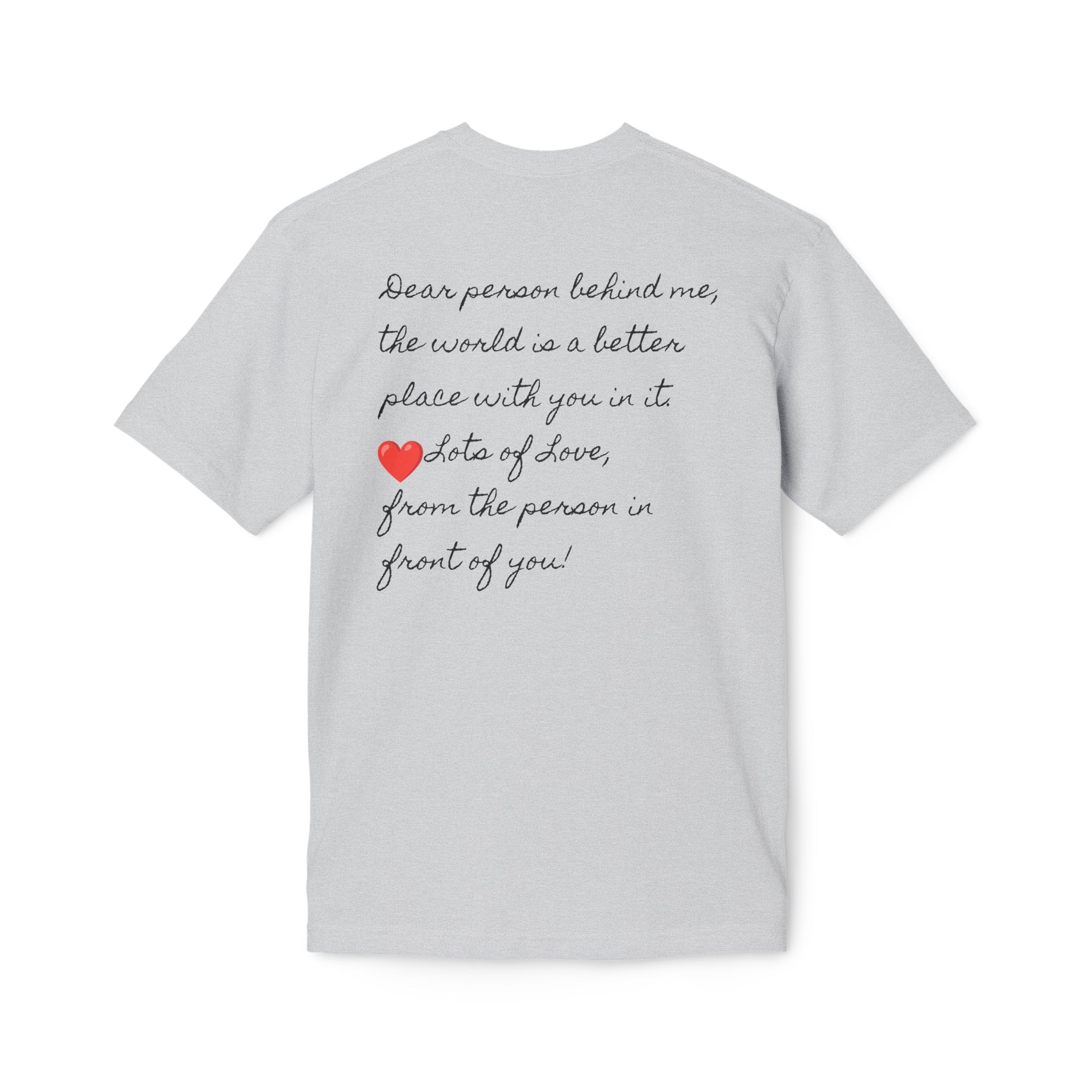 YOU ARE ENOUGH GO GIRL GO PERSON IN FRONT OF YOU (Midweight T-shirt)